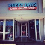Happy Days Novelty & Tobacco Factory We have all you need for your smoking needs! Nothing but Good Vibes  & prices!