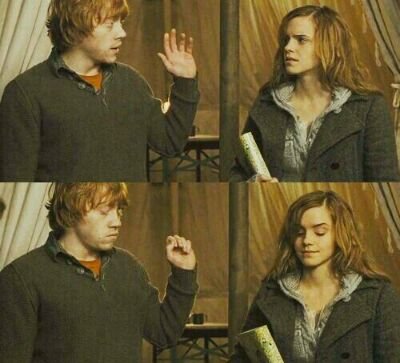 Los libros son prueba de que los humanos pueden hacer magia / POTTRIBUTE A TODA COSTA / Vivo enamorada de Ron Weasley, Jace Wayland y Tobias Eaton.