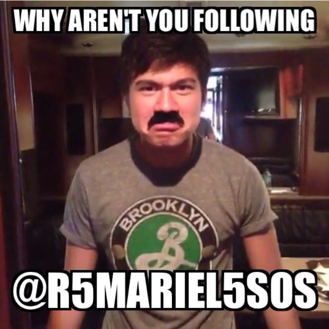 If you get a follow from this account DON'T follow this back! If you follow @R5Mariel5SOS but don't get a follow back, this is how i follow back. @hoodyherb