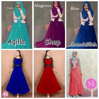 Menjual Aneka gamis ..
JNE 
Via BRI
Trusted!! barang dijamin .. mau?? mention aja ..