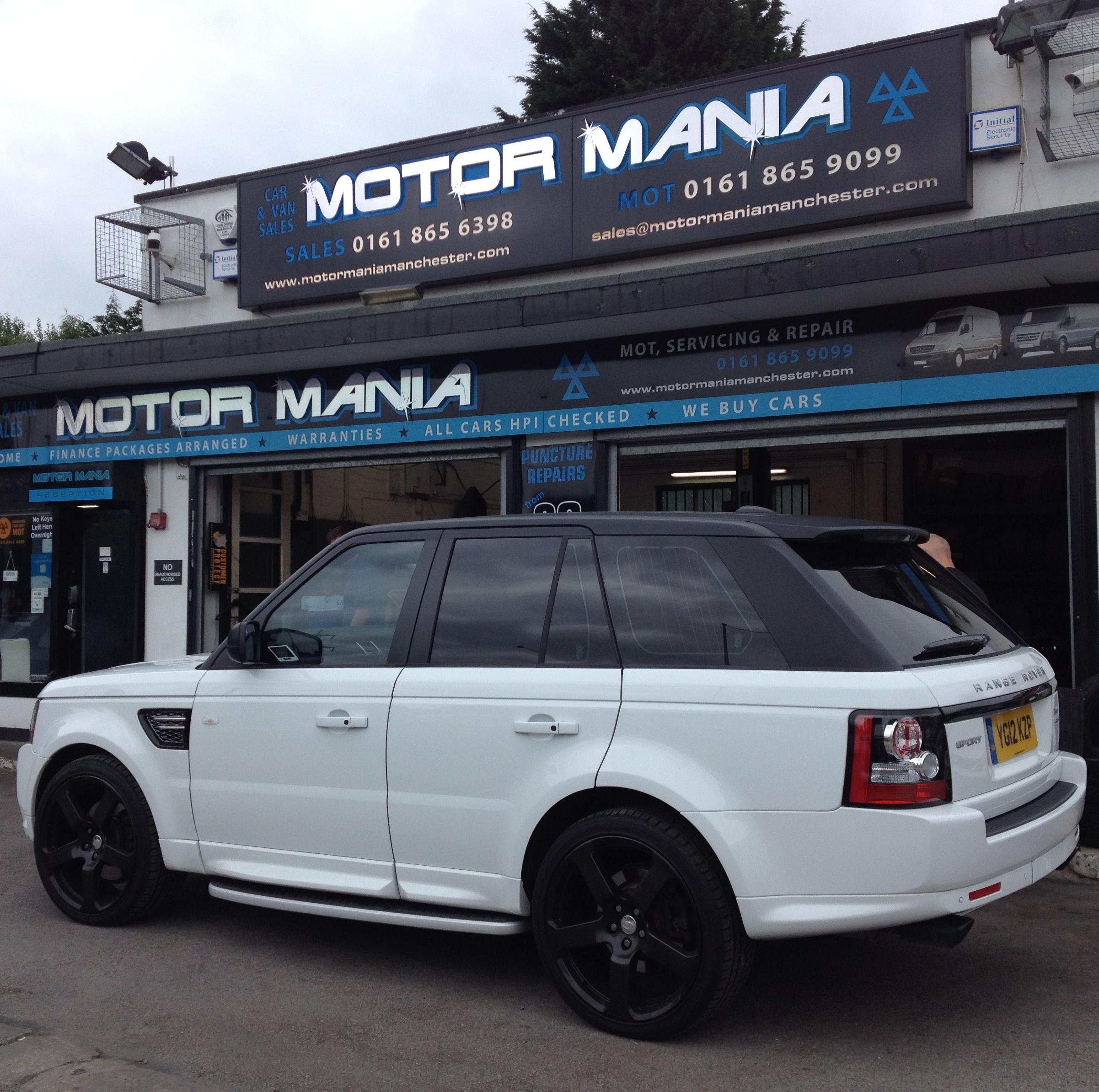 MOTOR MANIA IS A WELL ESTABLISHED AND REPUTABLE FAMILY RUN BUSINESS SITUATED IN STRETFORD, MANCHESTER. M32 9AU. VISIT http://t.co/w6cedb1bNX