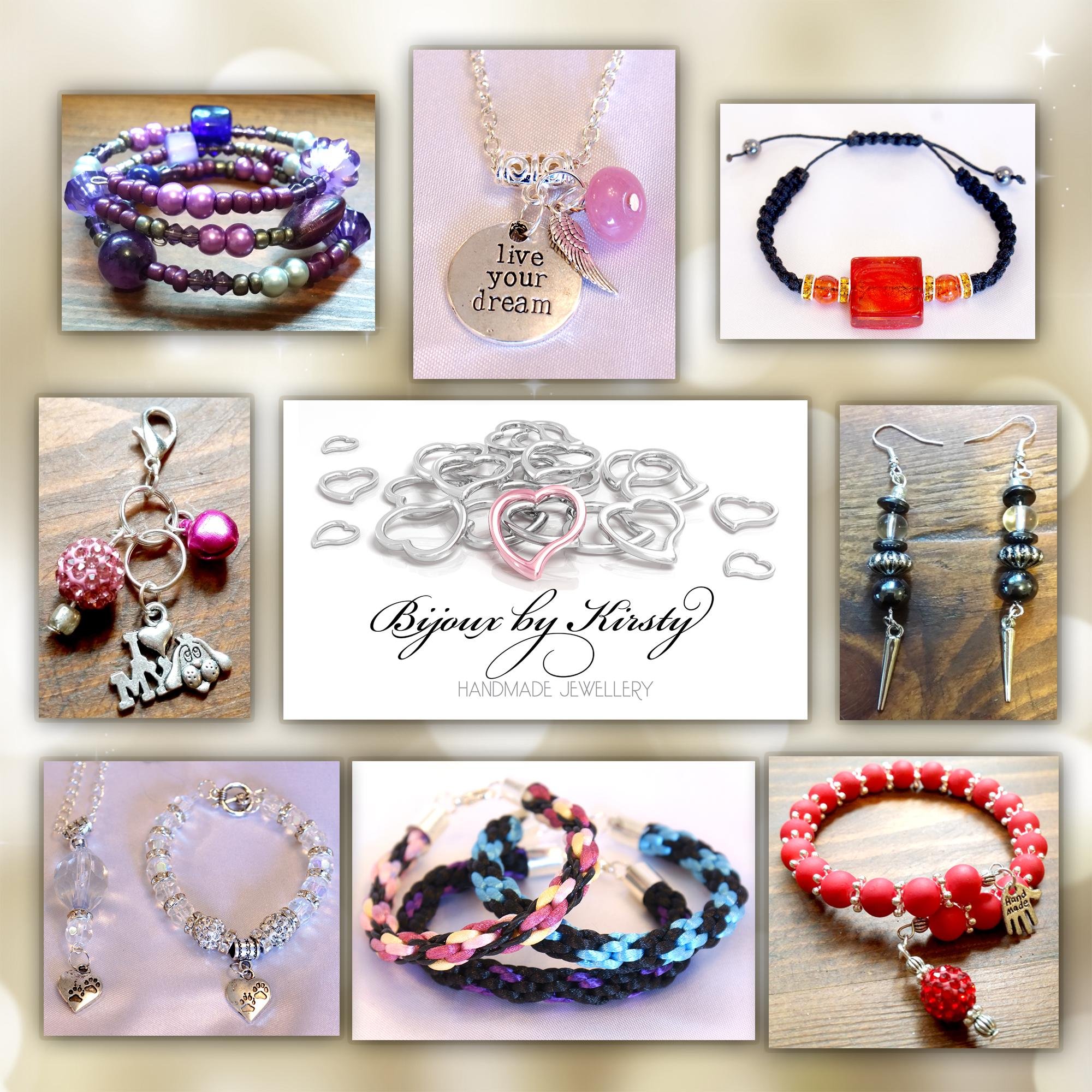 Bijoux by Kirsty creates Hand made Jewellery of all styles. Custom orders taken - email me on kirstypargeter@hotmail.com