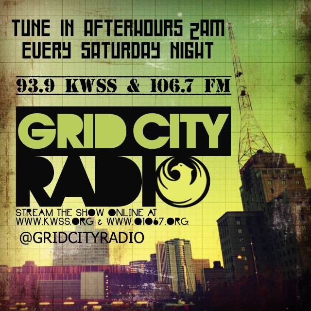 gridcityradio's profile picture. Grid City Radio 93.9 KWSS & Q106.7 FM Saturday Night / Sunday Morning from 2am-4am showcasing Worldwide and Local DJ's and Producers / EDM & Sub Genre's
