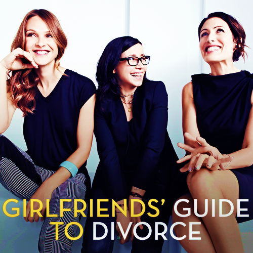 twitter for updates from girlfriendsguidetodivorce tumblr (not associated with anyone from the show fan run blog/twitter)