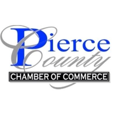 The Pierce County Chamber of Commerce is a non-profit membership organization focused on promoting a healthy and sustainable business community.