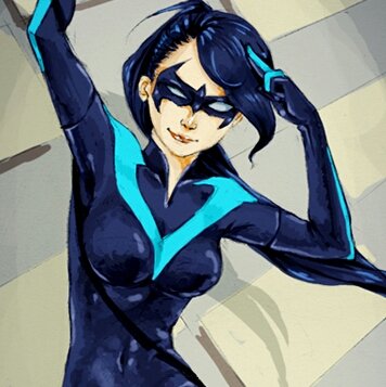 First Girl Wonder.  Daughter to the Flying Graysons. Current Nightwing.