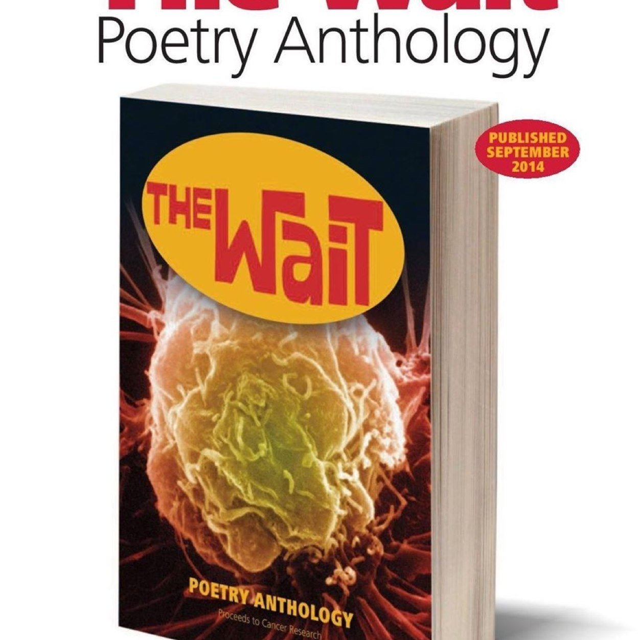 thewaitpoetry's profile picture. Our second charity poetry anthology for Cancer Research UK - now taking submissions from anywhere on earth!