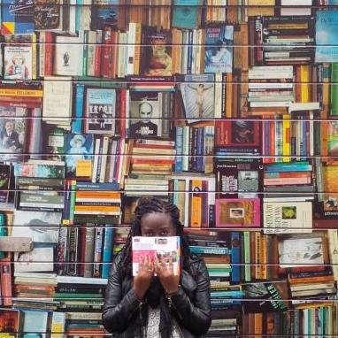 Just me, my books and the things I love