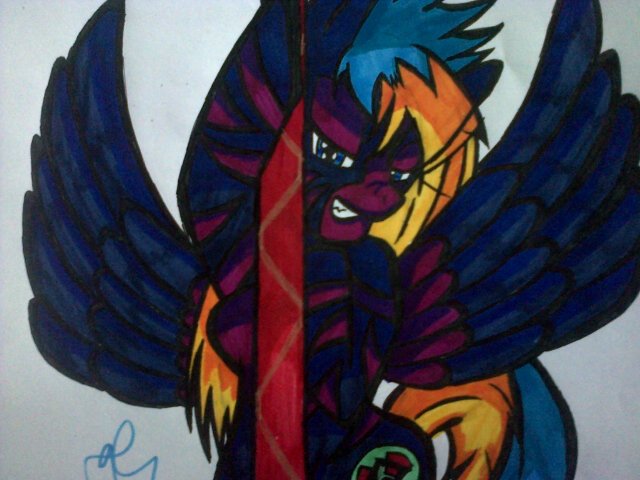 (Pony Version of @GeorgiaSonic) 
 Theme: Demons - Avenged Sevenfold