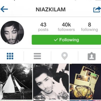 Bless bc his ig is off private