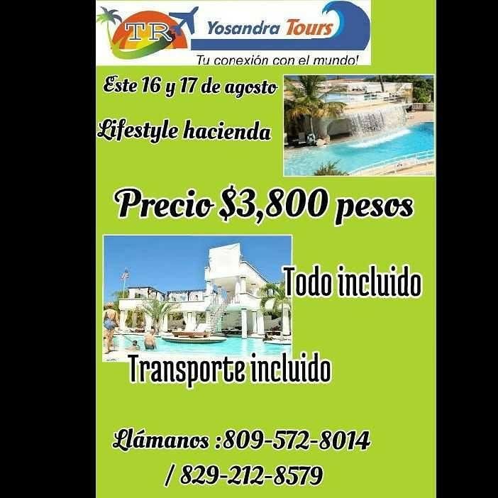 Tu conexión con el mundo ;YOSANDRA TOURS,con un montón de ofertas increíble Para ti .Llámanos al: 809-572-8014 Y escribenos al correo :yosandratours@hotmail.com