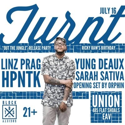 Atlanta's Premiere All-Trap Weekly. Every Wednesday @ 485 Flat Shoals Ave.