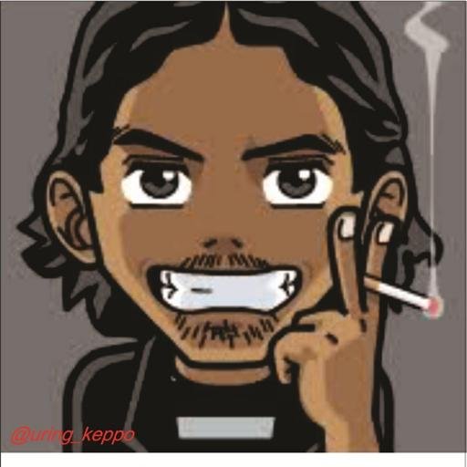 Mahasiswa gondrong, agak kriting, otak kritis, labil, agak rusuh, rese, baik, jujur, gagah, keren