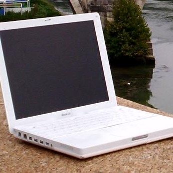 My laptop Apple ibook g4