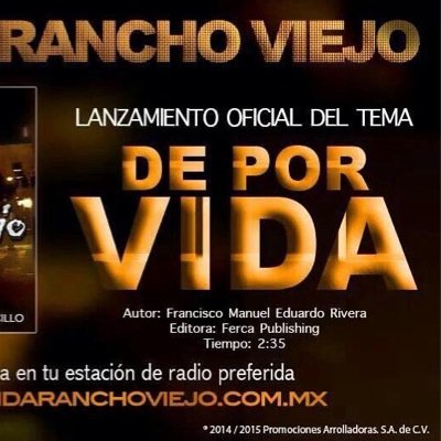 CLUB DE FANS DEDICADO A LA #BANDONONONA @B_RANCHOVIEJO SOMOS #FAMILIABRV