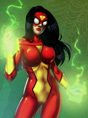 You know who I am, your friendly neighborhood Spiderwoman. But, by day I'm Jessica Drew.|#InLove with @Year_2099|#RP|