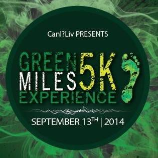 The Green Miles 5k™ is a celebration where participants will walk, dance and come together in a extraordinary event. September 13th, 2014.