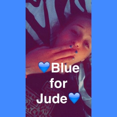 They tell you to be yourself,but then they JUDGE you!-Christain-Blue For Jude