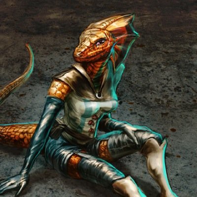 21 year old female Argonian. Works with medicine and alchemy. Knows archery and some magic also. #18+