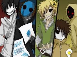 I love creepypasta my favs are Jeff, Eyeless Jack, Slenderman, Ben,Jane and smile! #single #creepypasta #fan #tfios also follow me!!