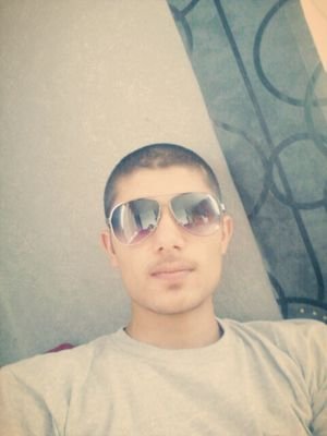 Syrian young man does not grieved at parting one because I am the Day of Resurrection will send myself