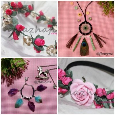 Flower Crown/Ring/Bracelet/Headband ♥ Handmade Bracelet/Necklace and Dream Catcher | Check Our Favorites | ☎ 087852668729 / BBM:5287389B / LINE: ERROR