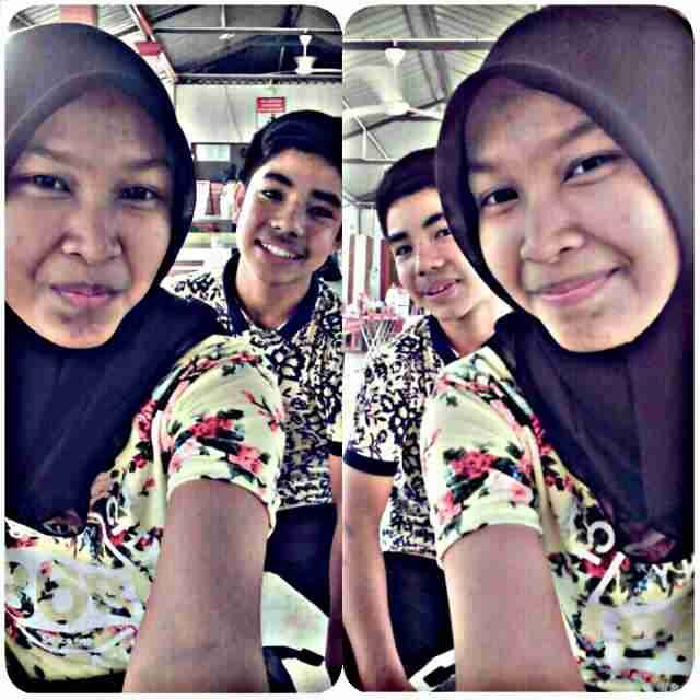 i'm muhd amir haiqal bin abdul mutalib , 14 y/o . *this is darul makmur*