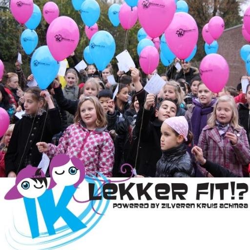 Gezonde leefstijl, bewegen, voeding, happy kids, actieve ouders, scholen en in wijken, dát is IK Lekker fit !? powered by Zilveren Kruis Achmea