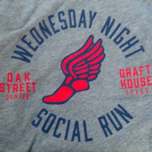 Wednesday Night Social Run. Free #5k. All ages & abilities. 7pm @ the Oak St. Drafthouse LARGEST IN #DFW #werundenton #dentoing #running #Denton #run #unt #twu