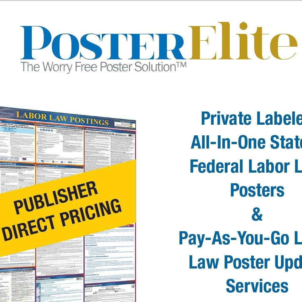 PosterElite services over 300 Payroll/HR Providers with Pay-As-You-Go Solutions, Lead Gen Programs, Branded Labor Law Posters, Compliance Products, and more!