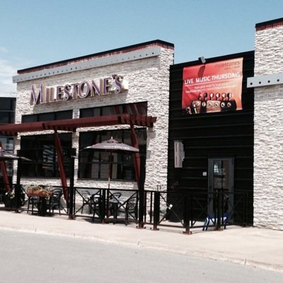 milestones Newmarket.  A great place for brunch, lunch, dinner or late night.