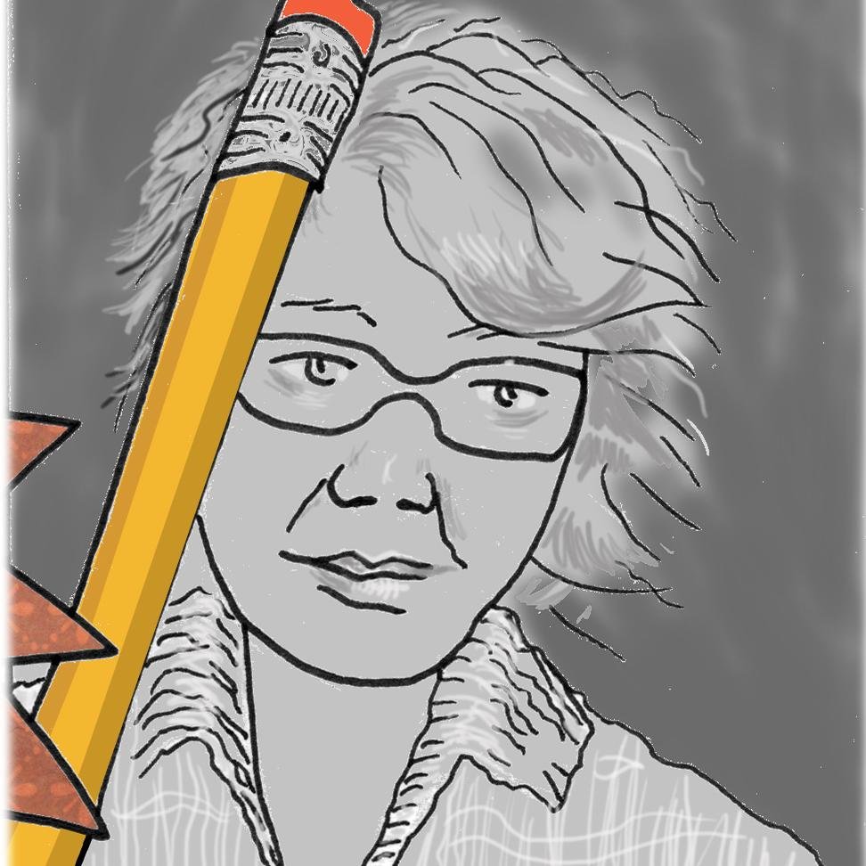 Maker of comics, mother of boys, artist, educator.  Just another feminist swimming up a stream (or is it the Mississippi?).