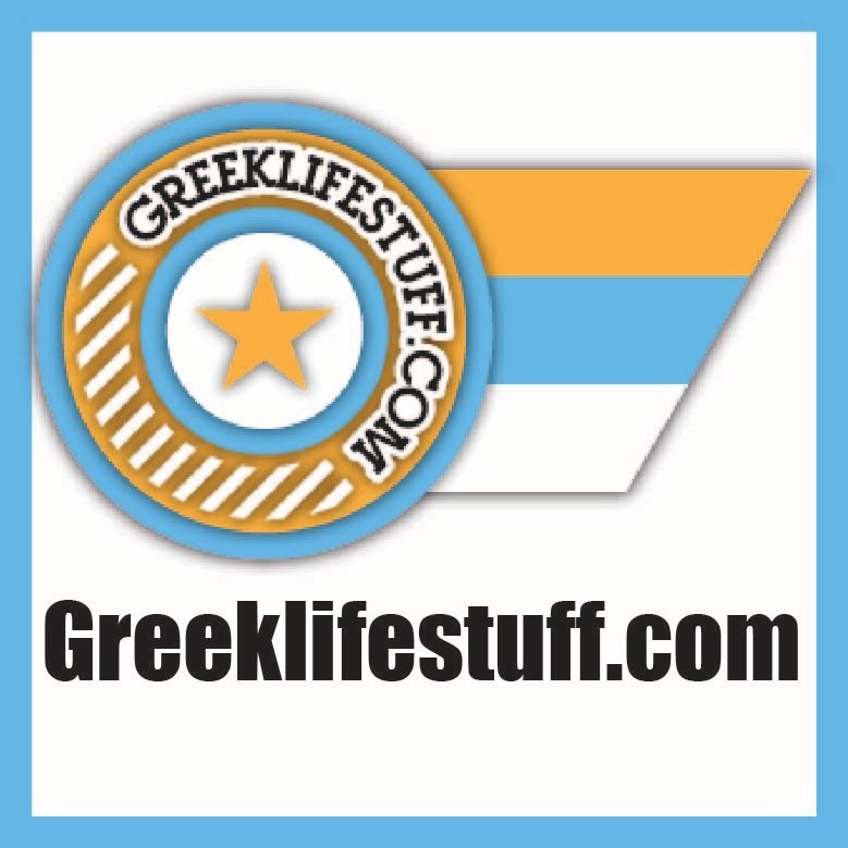 Greek Licensed Vendor that has everything from flags to lanyards to cufflinks.