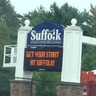 Suffolk Alumni here to help you with all your problems on campus in 140 characters or less. *NOT affiliated with Suffolk Community College*