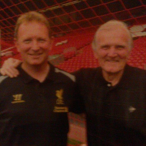 Son of Liverpool legend Tommy Lawrence (Flying Pig) coach/senior scout Manchester city fc