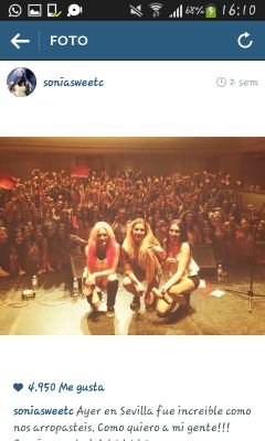 Sweet California 'No desde siempre pero si para siempre' Chicas..Lo sois todo!