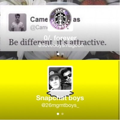 hi, please follow my friends @iloveboysmagcon and @26mgmtboys_ would appreciate it very please your follow