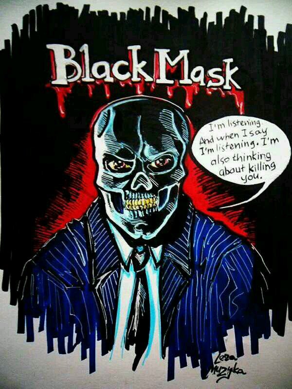 The Truth is I'm even uglier under The Mask.