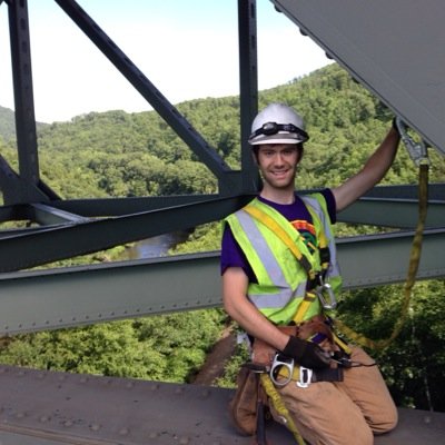 I spend lots of time under the bridge downtown. I ride bikes. Sometimes I have a mustache.
