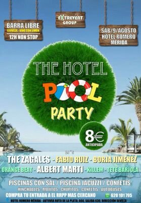 ESTE VERANO EMPEZAMOS FUERTE EN EL HOTEL ROMERO POOL PARTY ¿TE LO VAS AS A PERDER?