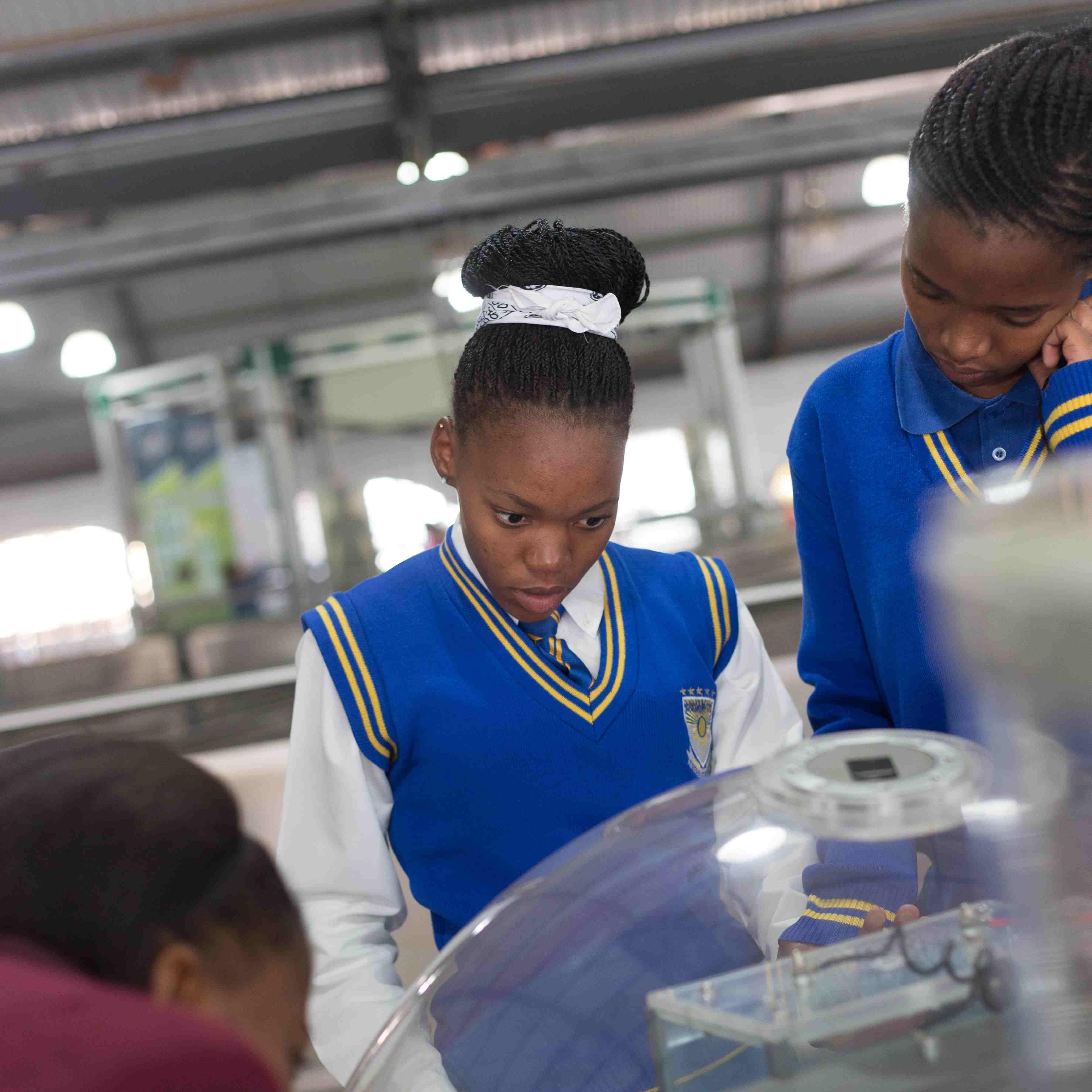 We are a movement that empowers rural African high school girls with an opportunity to explore Science, Technology, Engineering, Entrepreneurship & Math (STEM)