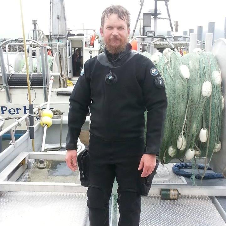 commercial fisherman, professional scuba diver, CPO Certified, pool builder, golfer