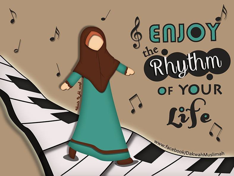 always positif thinking to Allah, n you can be enjoy your life :) ALLAHUAKBAR :D
