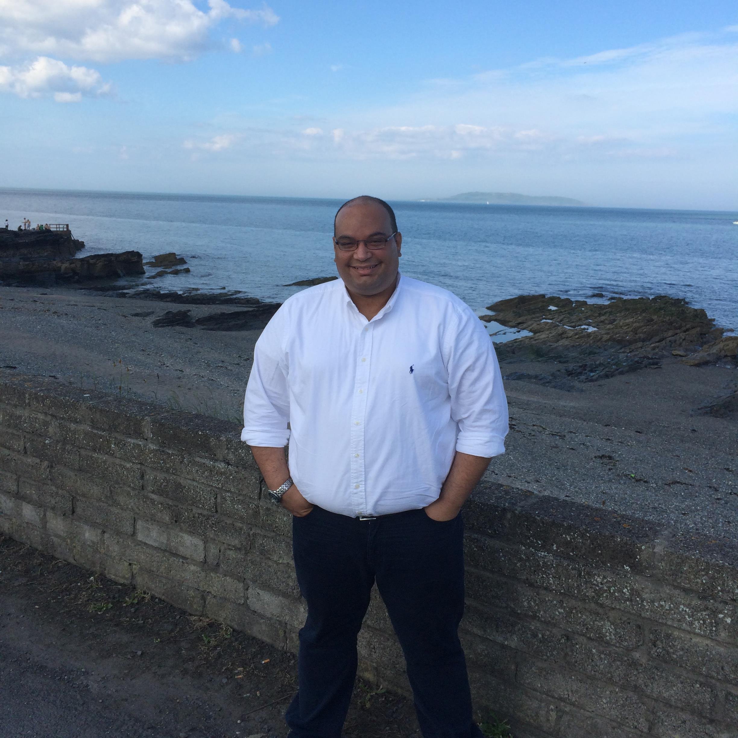 An Egyptian in Dublin, Ireland.