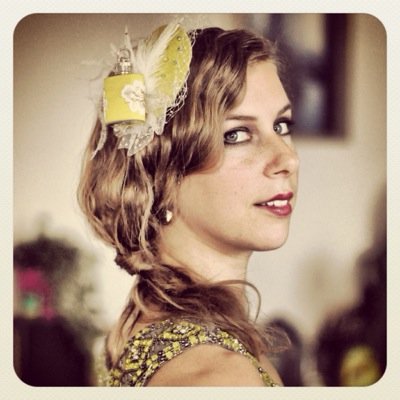 Maker of lace and feathered eccentricities in fitting with my love of gin-fuelled debauchery and history. Also teach historical fascinator workshops!