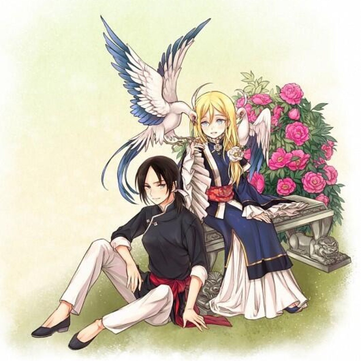 Love @_Ymir_SnK's♥ :* (29/9/13) || @tridimanuvergir onee-chan! || #SnKParody.