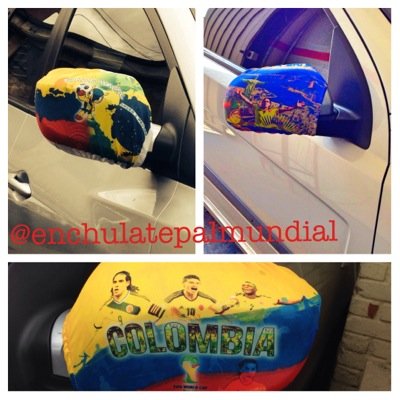 #enchulatepalmundial

Coloca la foto de tu carro y compartela con la alegria del mundial! Info permanentemente sobre colombia y el mundial! 2014