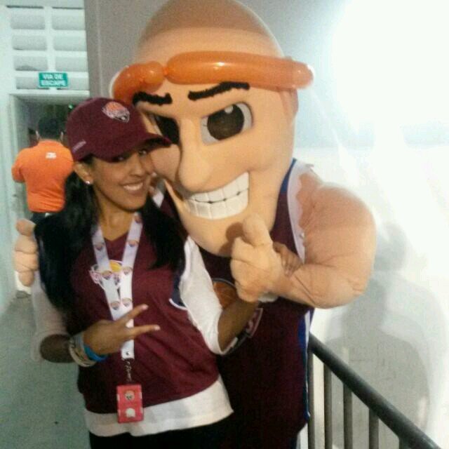 Mascota Oficial Del Equipo D Basquet Gigantes De Guayana.