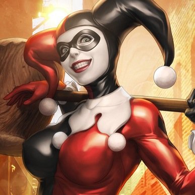 Face it,Harl,this stinks-yer a certified nutso wanted by the law in over a dozen states-and hopelessly in love with a murderous,psychopathic clown~ #Single