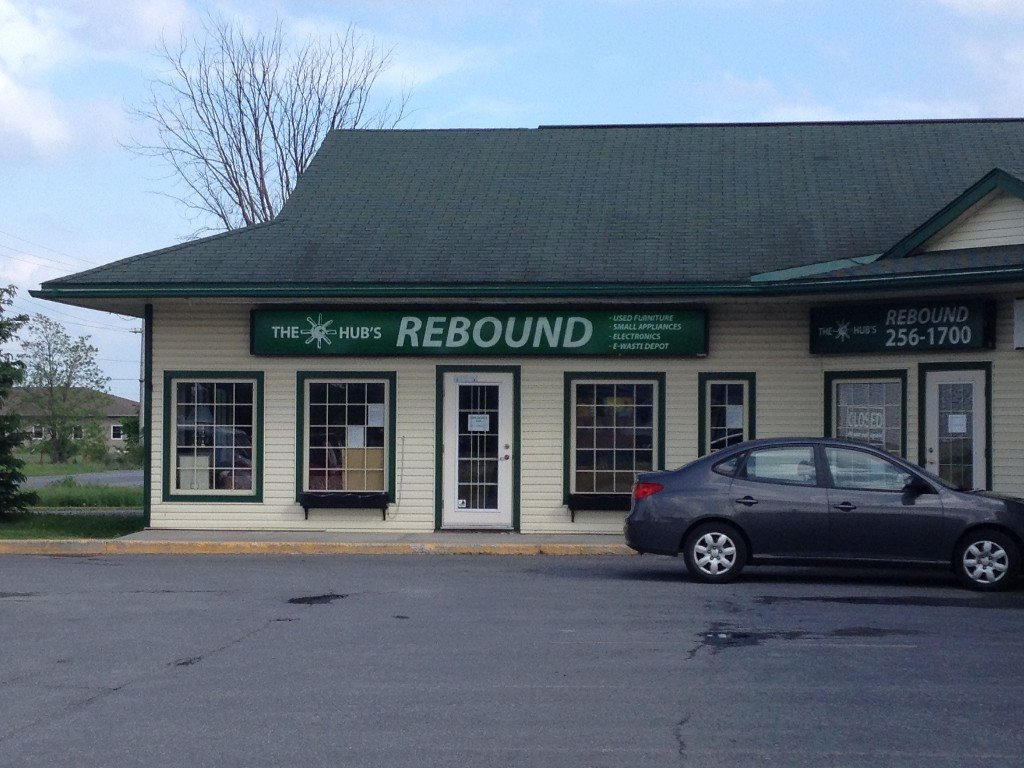 Almonte_Rebound's profile picture. REBOUND was established by the Hub to provide a convenient drop-off center for large home furnishing, small appliances, computers and electronics.